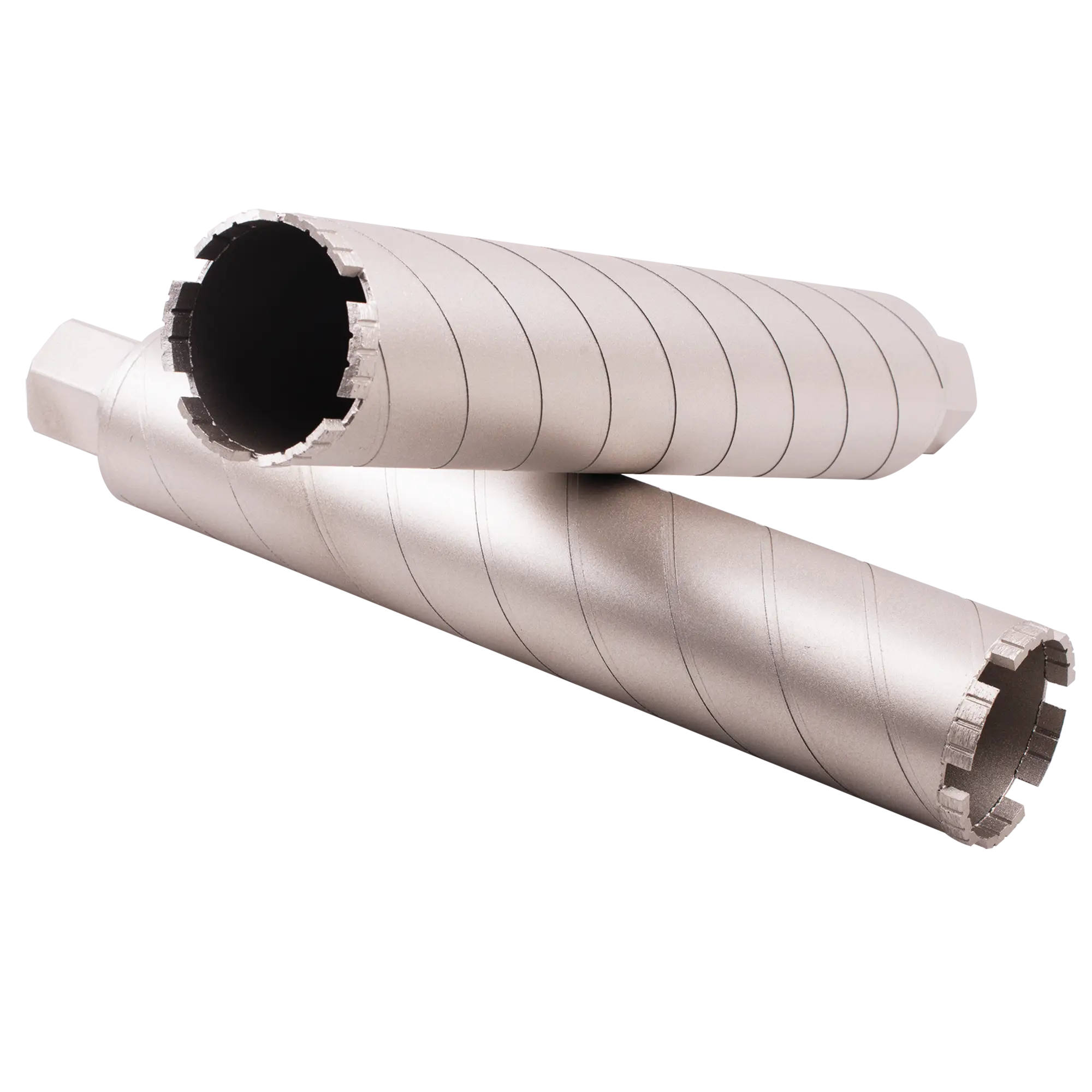 Diamond Vantage X301 ZZ Turbo Concrete Wet Core Drill Bit 4 Close-up view of segmented tip on X300 Concrete Core Drill Bit