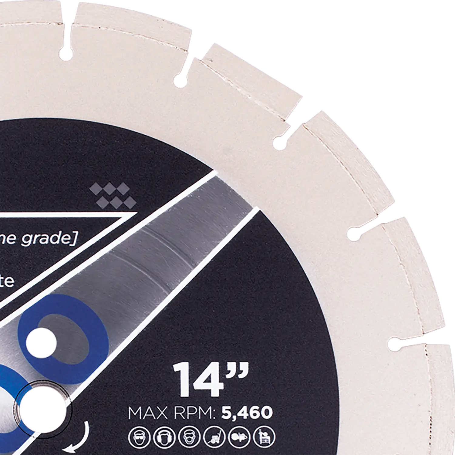 Diamond Vantage X400 Asphalt Green Concrete Diamond Blade 2 Diamond Vantage X400 Asphalt Green Concrete Diamond Blade - Image 2