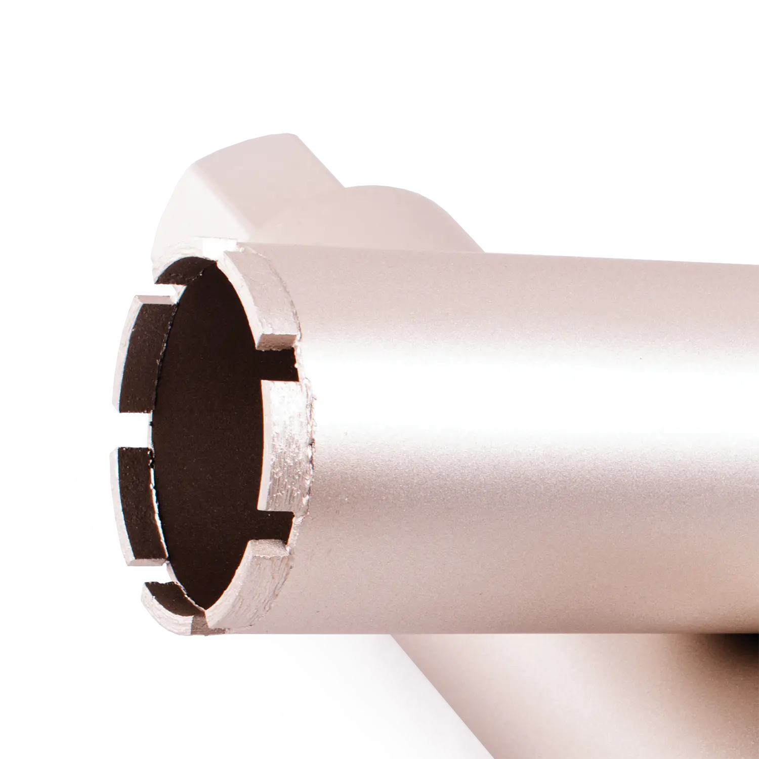 Diamond Vantage X300 Concrete Wet Diamond Core Drill Bit 4 a close up of a metal object