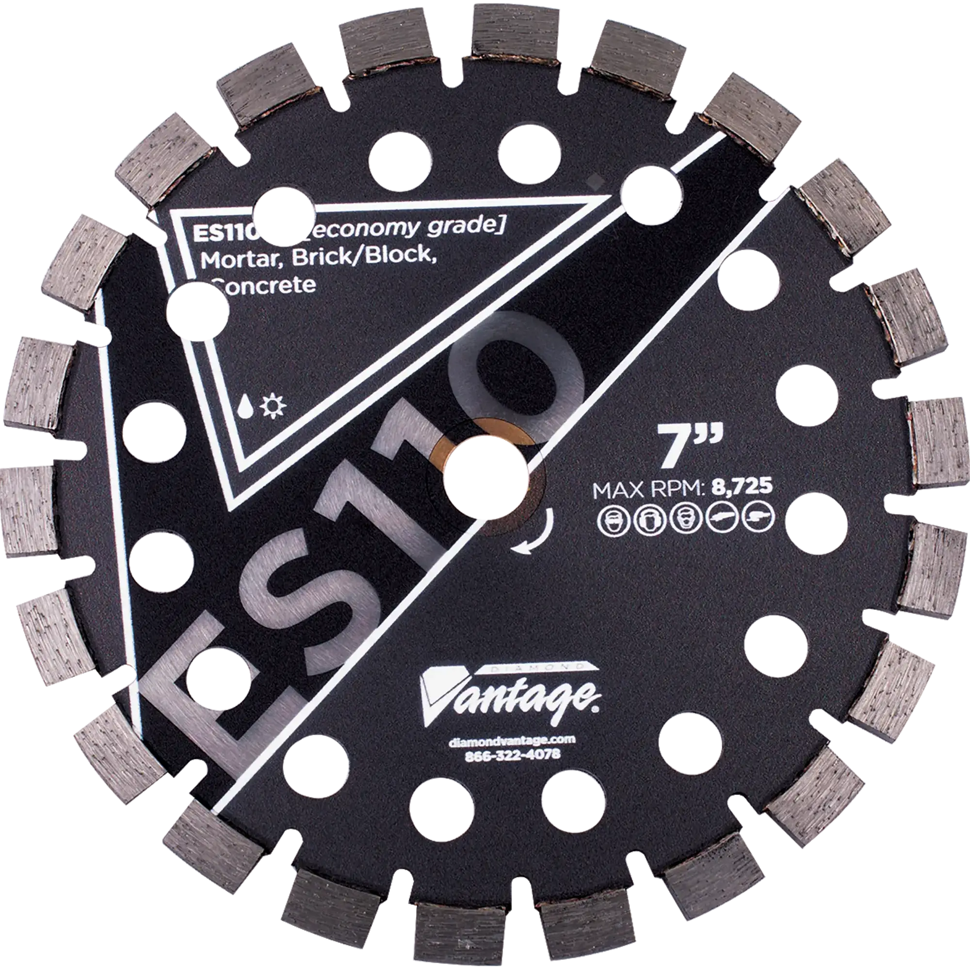 Diamond Vantage ES100 Concrete Tuckpoint Diamond Blade 4 ES100 Economy Mortar Cutting Blade