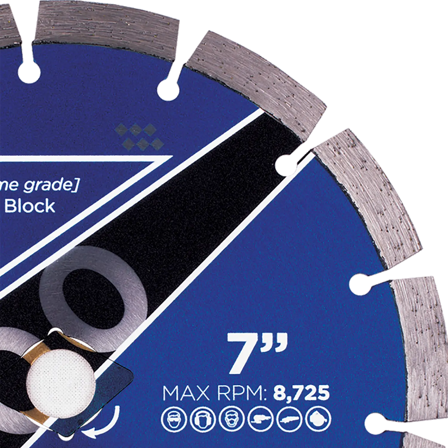 Diamond Vantage X400 Small Diameter Concrete Diamond Blade 2 Diamond Vantage X400 Small Diameter Concrete Diamond Blade - Image 2