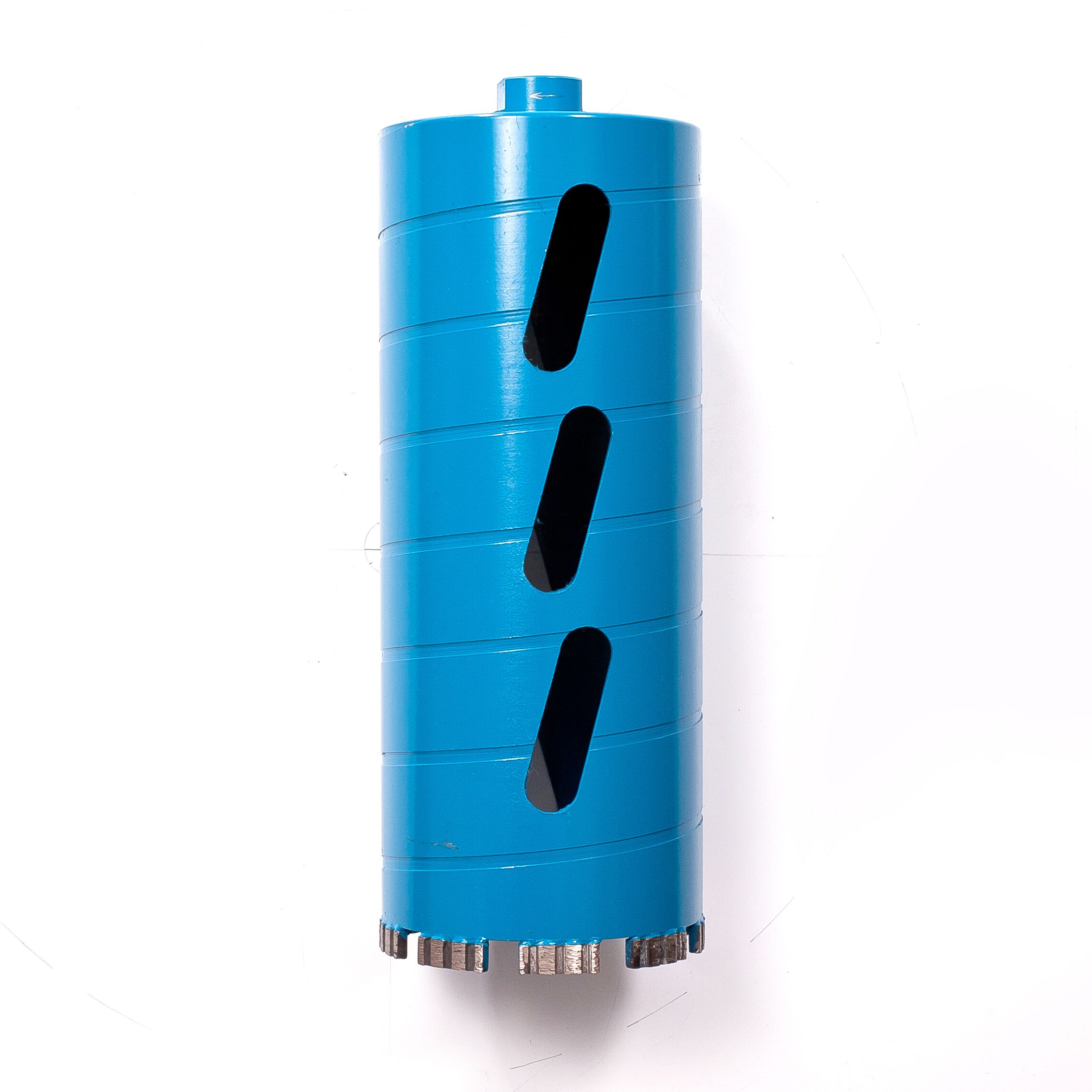 Astrocut Masonry Dry Diamond Core Drill Bit 5 a blue drill bit with holes