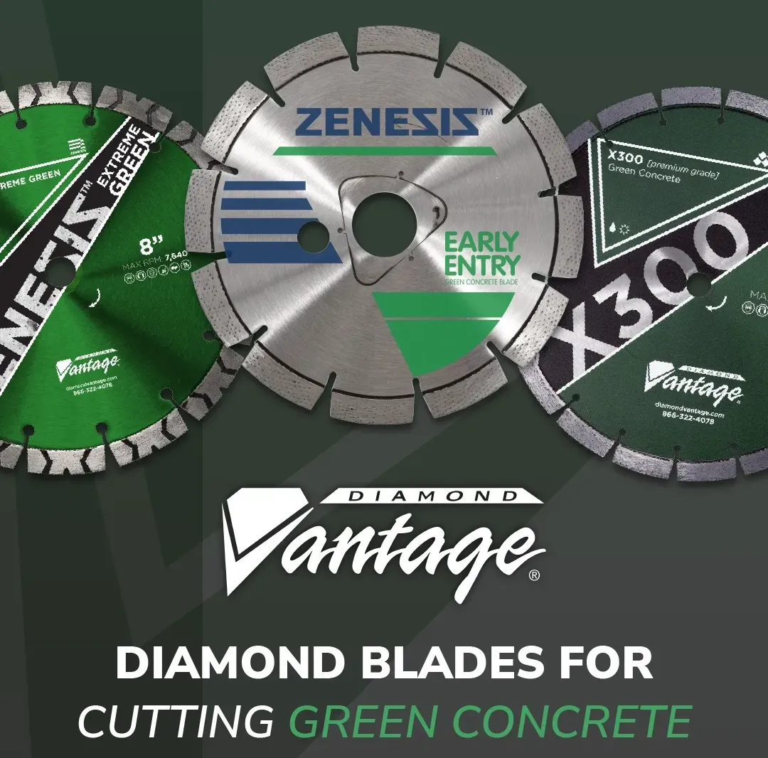 Diamond Vantage X300 Premium Brick Masonry Diamond Blade 4 premium diamond blades designed for green and hard concrete cutting